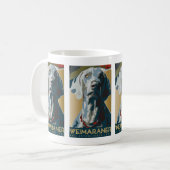 Weimaraner Nation : Weimaraner 1943 Mok (Voorkant links)