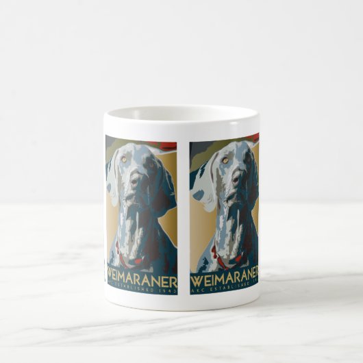 Weimaraner Nation : Weimaraner 1943 Mok (Center)