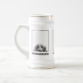 Weimaraner Nation : Weimaraner in een doos. Bierpul (Links)