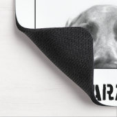 Weimaraner Nation : Weimaraner in een doos. Muismat (Hoek)