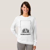 Weimaraner Nation : Weimaraner in een doos. T-shirt (Voorkant volledig)
