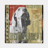 Weimaraner Nation:  Weimaraner! Magneet (Voorkant)