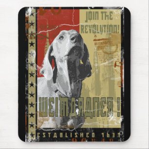 Weimaraner Nation : Weimaraner! Muismat