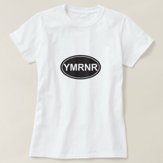 Weimaraner Nation : YMRNR Euro Style T-shirt (Design voorkant)