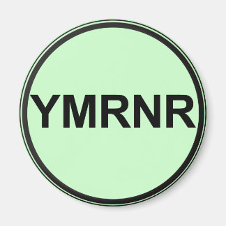 Weimaraner Nation: YMRNR Graphic Magneet