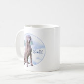 Weimaraner Noel Koffiemok (Voorkant links)