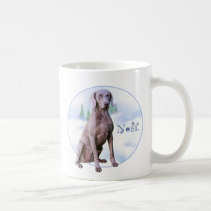 Weimaraner Noel Koffiemok