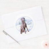 Weimaraner Noel - Sticker (Envelop)