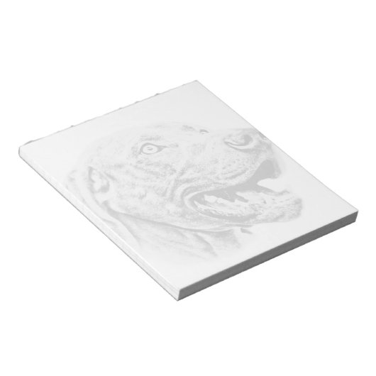 Weimaraner Notitieblok (Schuin)