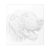 Weimaraner Notitieblok (Voorkant)