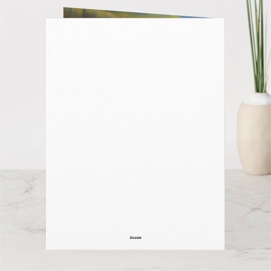 Weimaraner op een peddel: Een Schilderachtig avont Kaart (Achterkant)