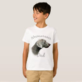 Weimaraner Pa 2 T-shirt (Voorkant volledig)