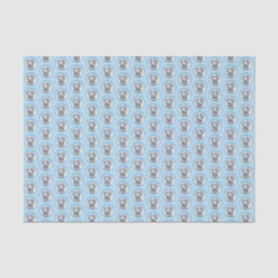 Weimaraner Painting - Kute Original Dog Art Tissuepapier