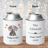 Weimaraner Pet Wedding Koelbox Blikjeskoeler