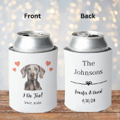 Weimaraner Pet Wedding Koelbox Blikjeskoeler