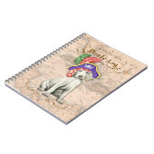 Weimaraner Pirate Notitieboek (Linkerzijde)