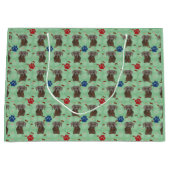 Weimaraner Portrait Large Cadeautasje (Voorkant)