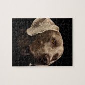 Weimaraner Portrait Legpuzzel (Horizontaal)