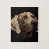 Weimaraner Portrait Legpuzzel (Verticaal)