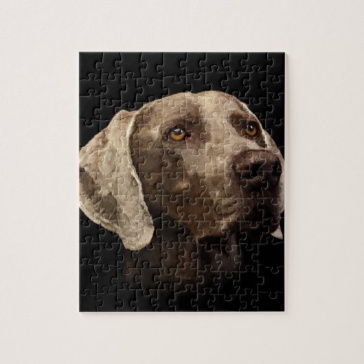 Weimaraner Portrait Legpuzzel (Verticaal)