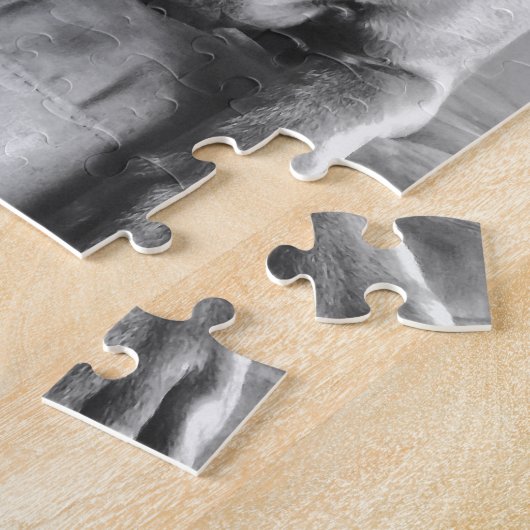 Weimaraner Portrait Legpuzzel (Zijkant)