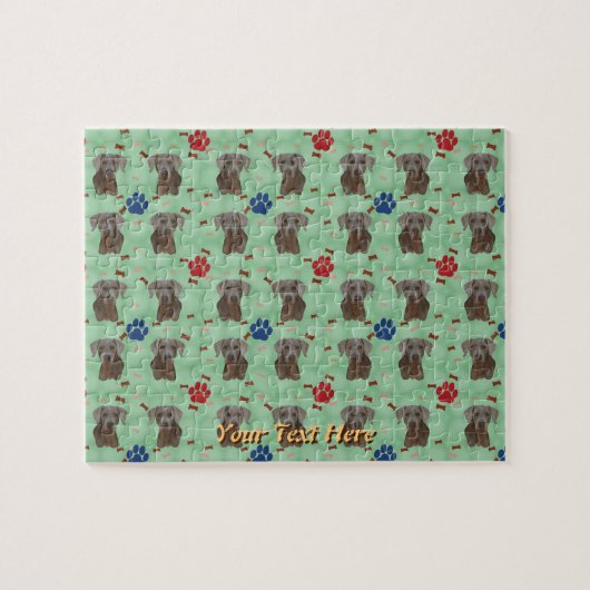 Weimaraner Portrait Legpuzzel (Horizontaal)