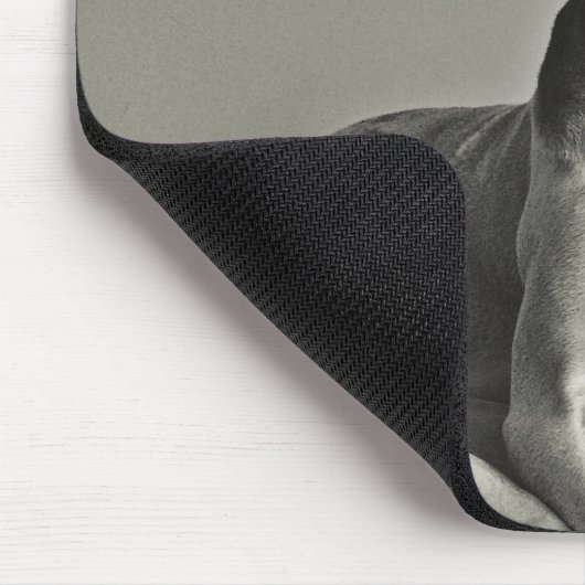 Weimaraner Portrait Muismat (Hoek)