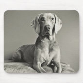 Weimaraner Portrait Muismat (Voorkant)
