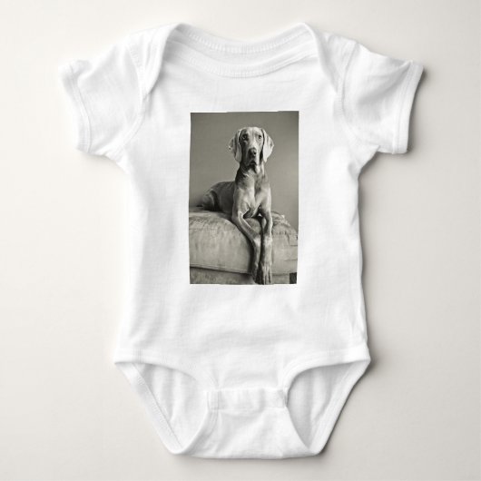 Weimaraner Portrait Romper (Voorkant)