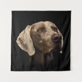 Weimaraner Portrait Wandkleed (Voorkant)