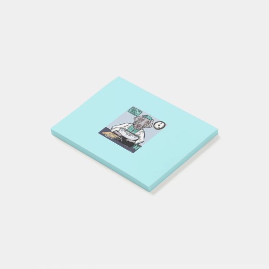 Weimaraner Post-it® Notes (Schuin)