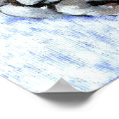 Weimaraner Puppies Dog Portrait Poster (Hoek)