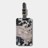 Weimaraner Puppy Bagagelabel (Voorkant verticaal)