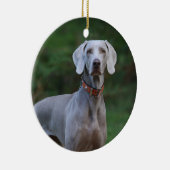 Weimaraner Puppy Dog Keramisch Ornament (Rechts)
