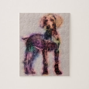 Weimaraner puppy sketch legpuzzel