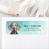 Weimaraner Return Address Labels (Insitu)