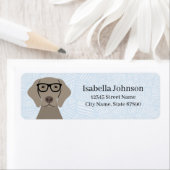 Weimaraner Return Address Labels (Insitu)