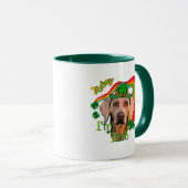 Weimaraner Saint Patricks Mok (Voorkant rechts)