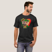 Weimaraner Saint Patricks T-shirt (Voorkant volledig)