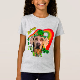Weimaraner Saint Patricks T-shirt