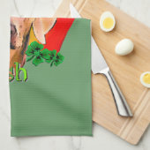 Weimaraner Saint Patricks Theedoek (Quarter Fold)