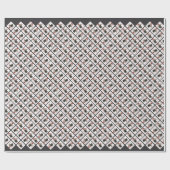 Weimaraner Santa Paws Cadeaupapier (Vlak)