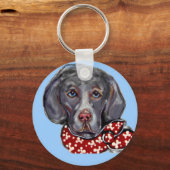 Weimaraner Sleutelhanger (Voorkant)