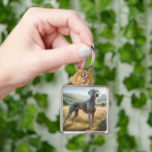 Weimaraner Sleutelhanger (Hand)