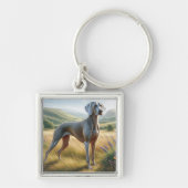Weimaraner Sleutelhanger (Voorkant)