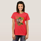 Weimaraner St. Patrick's Day T-shirt (Voorkant volledig)
