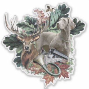 Weimaraner Sticker