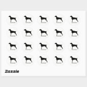 Weimaraner Sticker (Vel)
