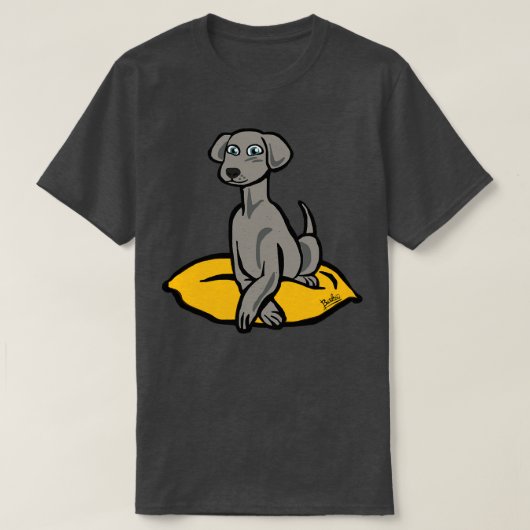 Weimaraner T-shirt (Design voorkant)