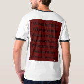 Weimaraner T-Shirt (Achterkant)